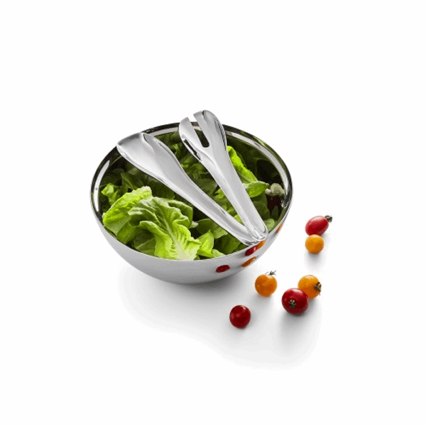Insalata salad bowl with server, 3 pcs set