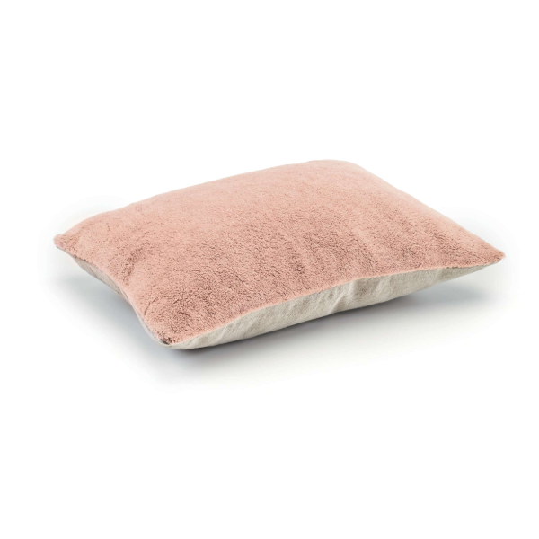 Cushion -  WOOL PLUSH Rose poudré, 802