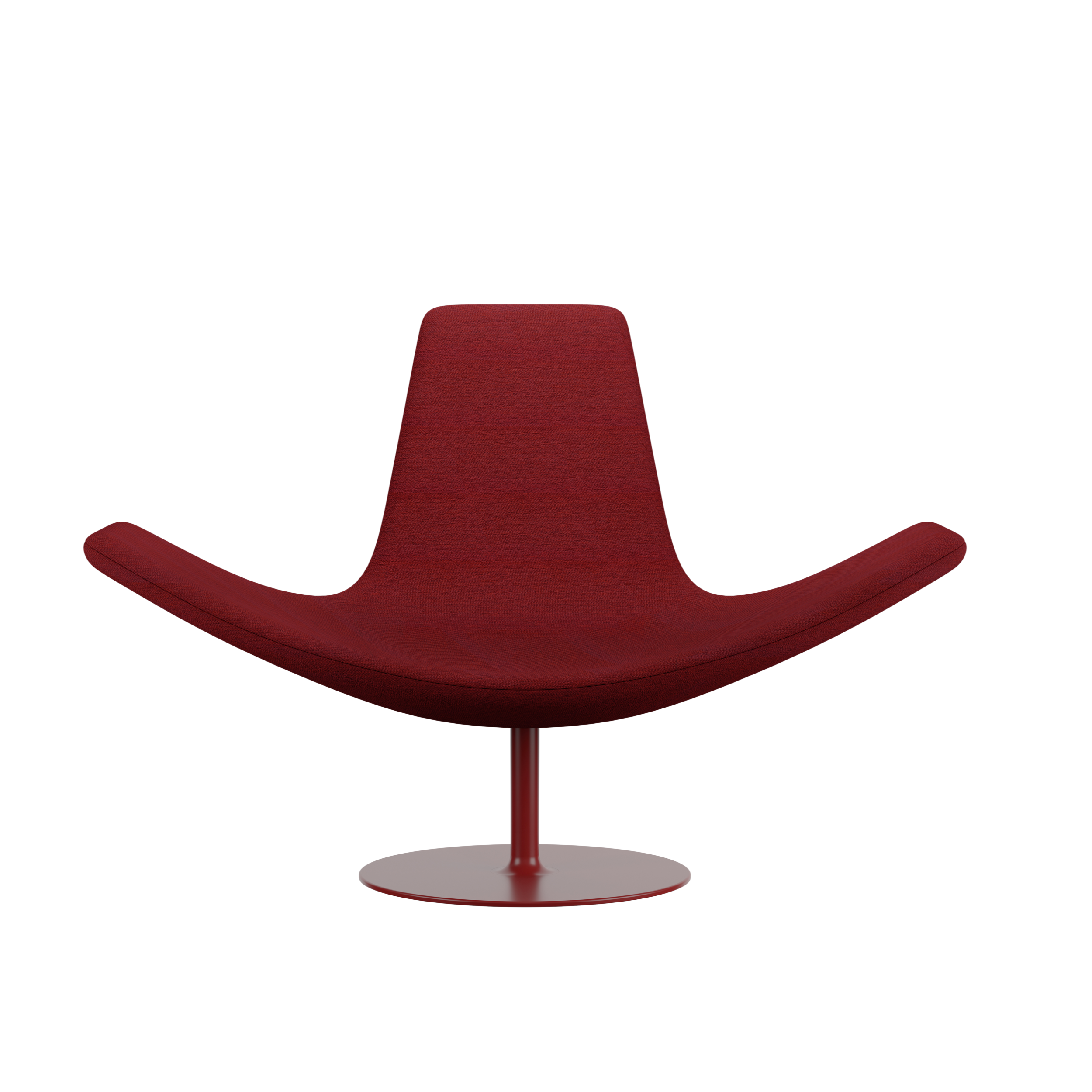 Wing Armchair Fabric A, RED