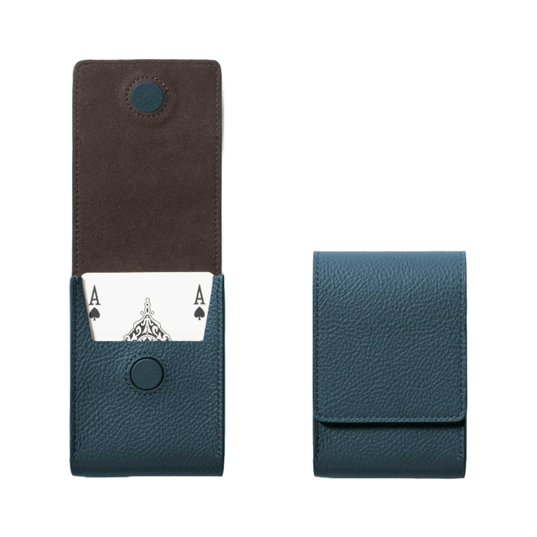 Games collection | Playing card leather pochette - 276