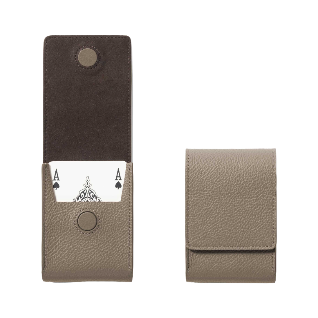 Games collection | Playing card leather pochette - 34