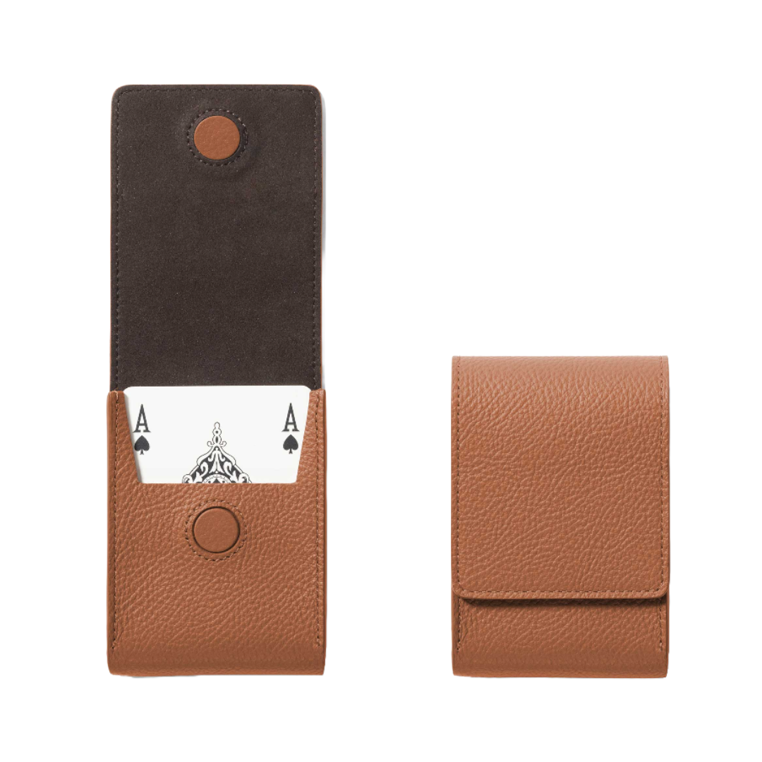 Games collection | Playing card leather pochette - 66