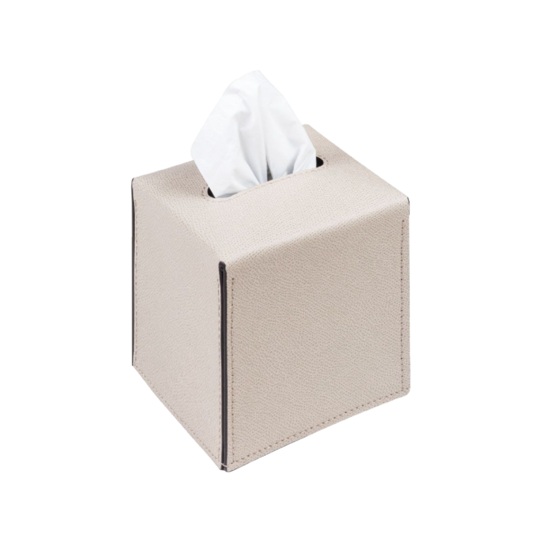 HA102 READY TISSUE HOLDER SQUARE - WHITE