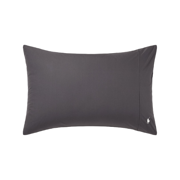 Polo Player 2 PILLOW CASES CHARCOAL, 50X75