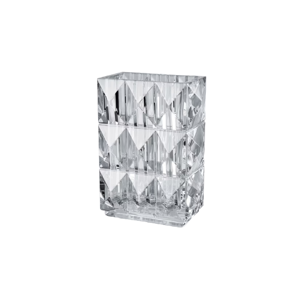 Louxor Rectangular Vase Clear