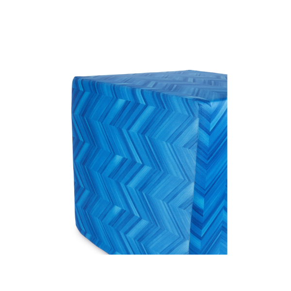 Layers Inlay cubic pouf