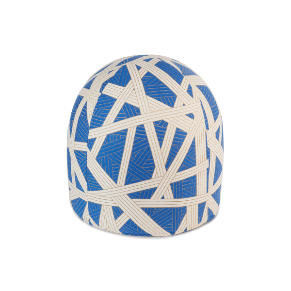 NASTRI PANETTONE POUF BLUE- 501