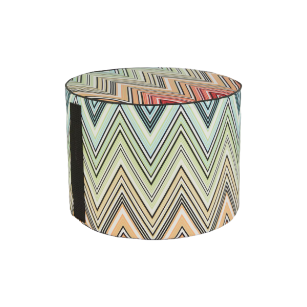 Kew Outdoor Cylinder Pouf - 159