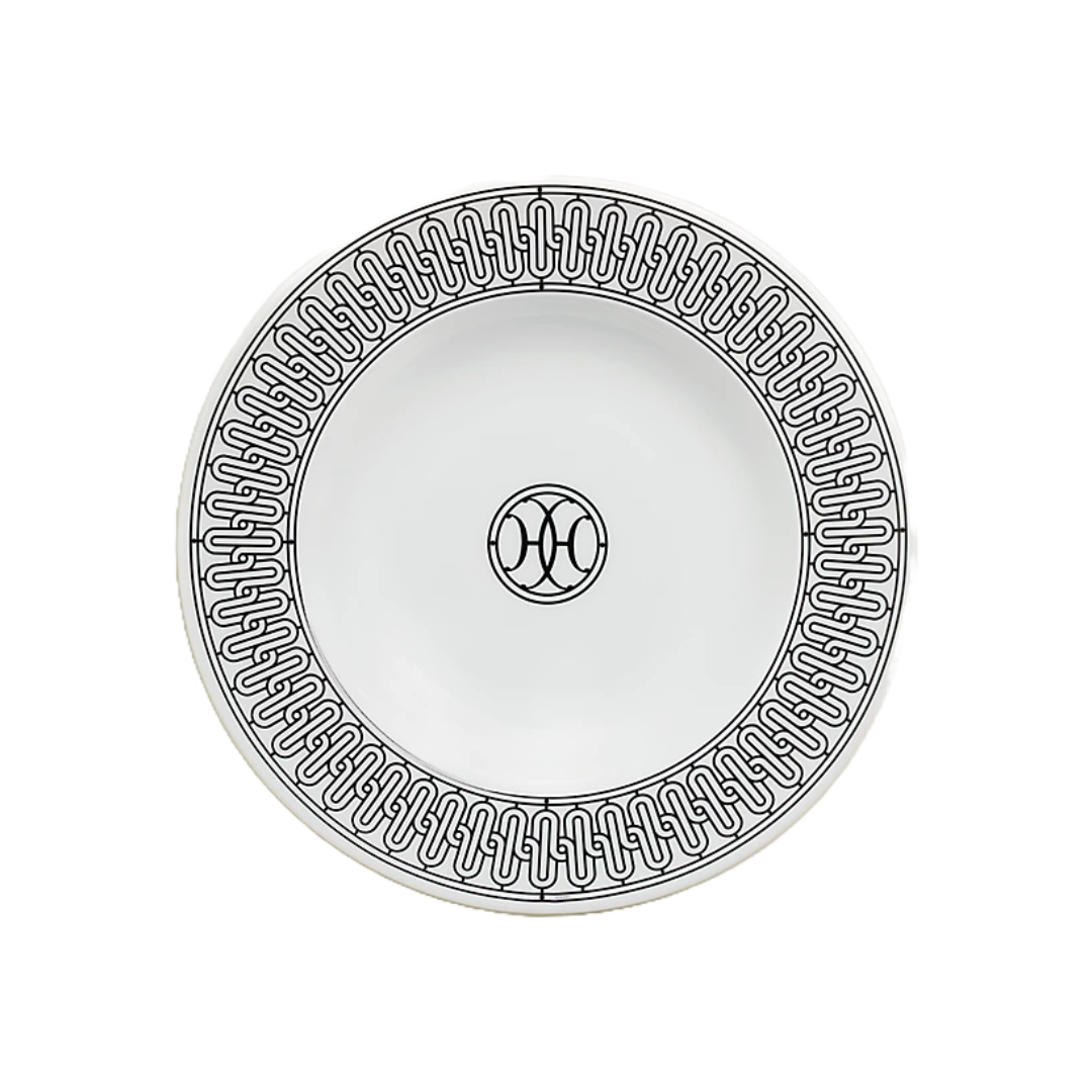 H Deco soup plate