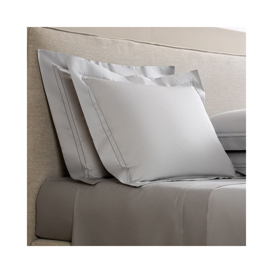 Doppio Ajour Sham CliffGrey, 51X71