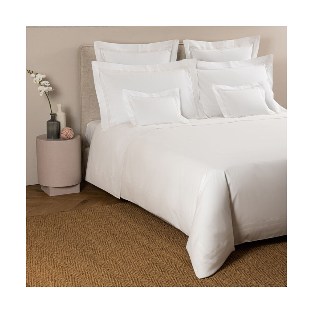 Doppio Ajour Sham White 65X65