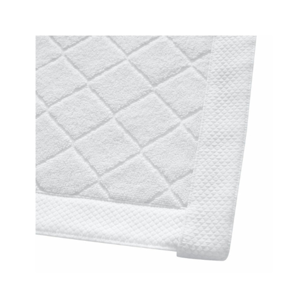 Avenue WHITE BATH MAT, 50X80