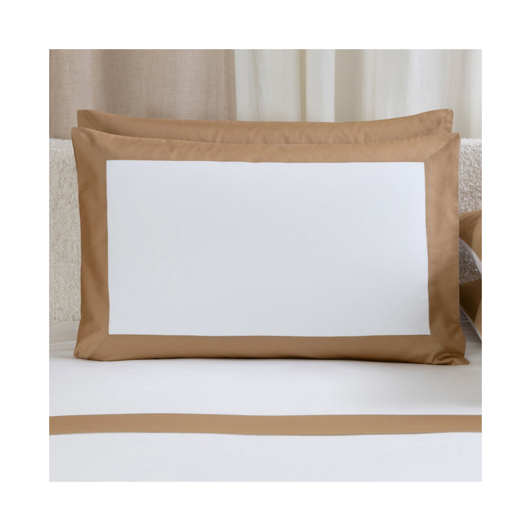 Bold Pillowcase - Milk-Tan