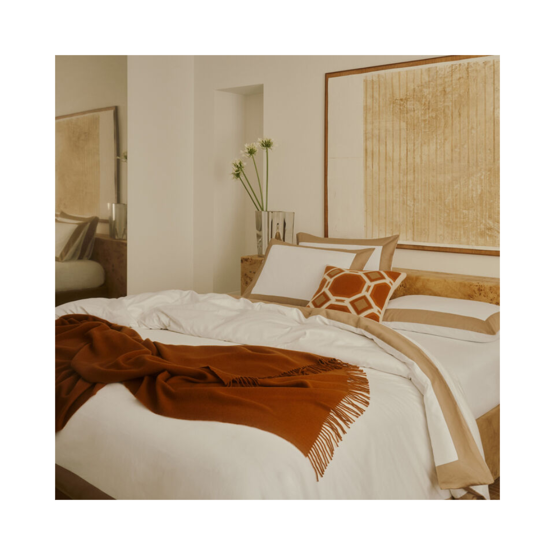 Bold Pillowcase - Milk-Tan