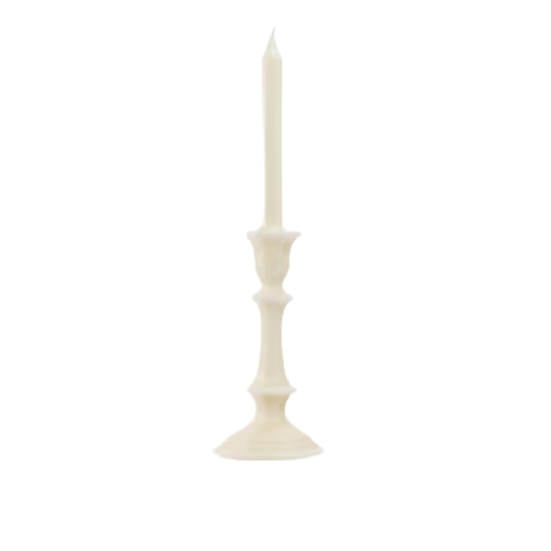 Harcourt Candlestick Candle, IVORY