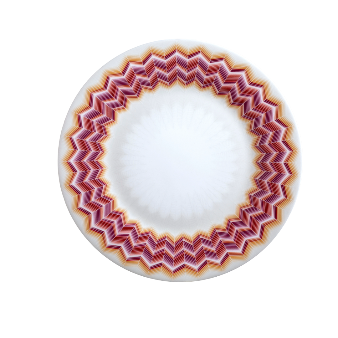 ZIG ZAG JARRIS 156 Dessert Plate - Piatto Frutta