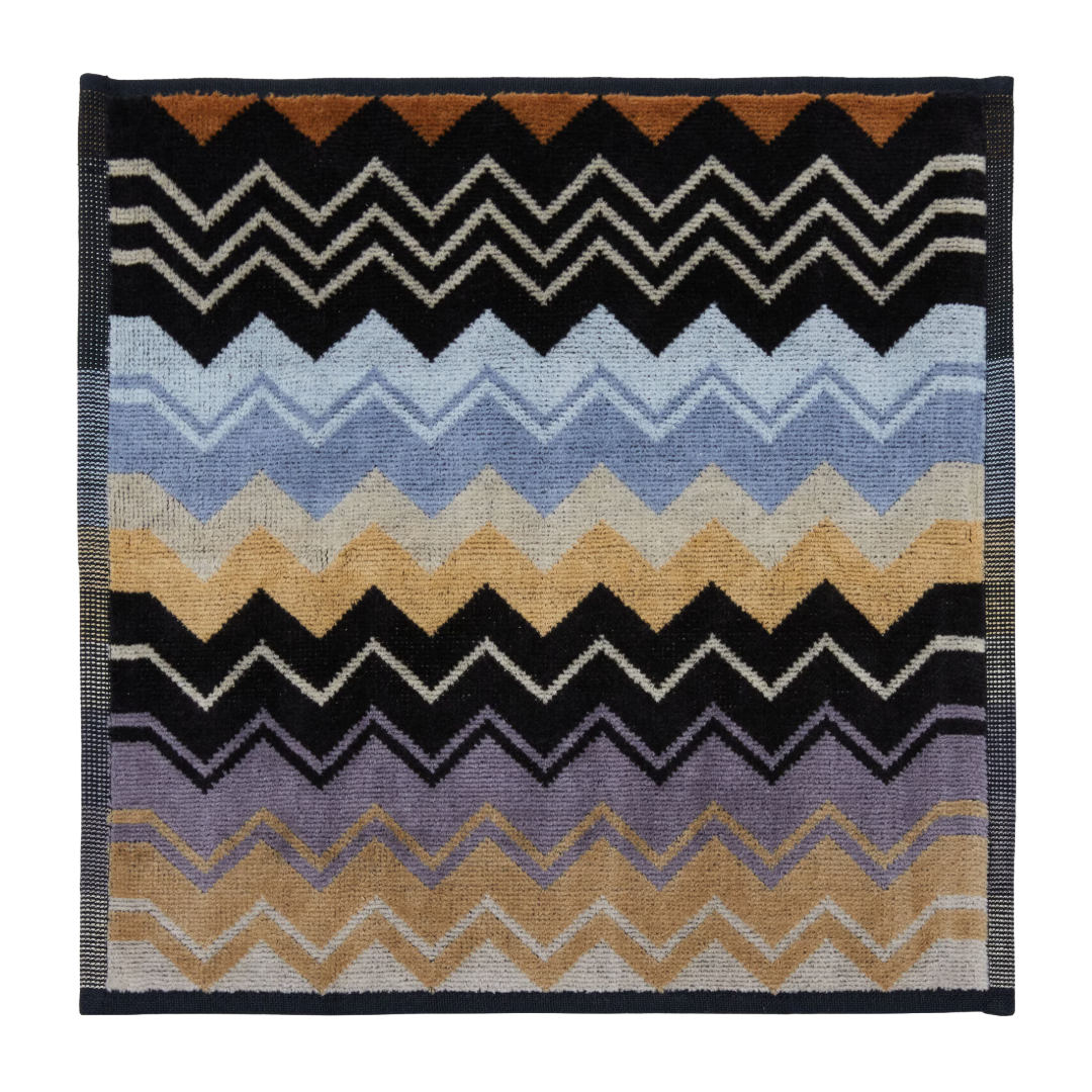 Giacomo face towels 30x30 cm 6 pieces - Black