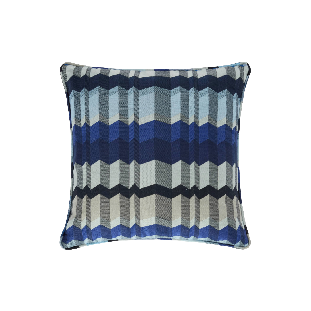 POSITANO CUSHION BLUE MULTICOLOR , 150, 45X45