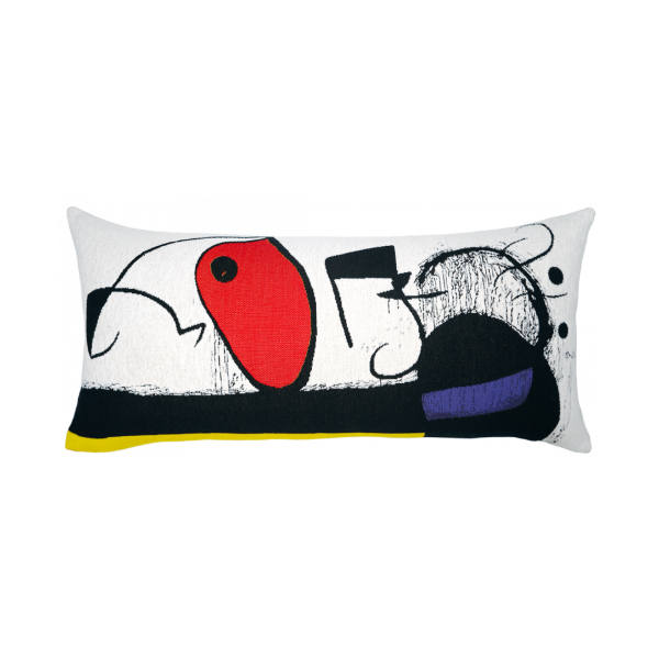 Cushion- Femme aux 3 cheveux, oiseaux, constellations - 1973