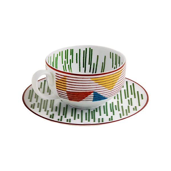 Hippomobile tea cup and saucer n°2