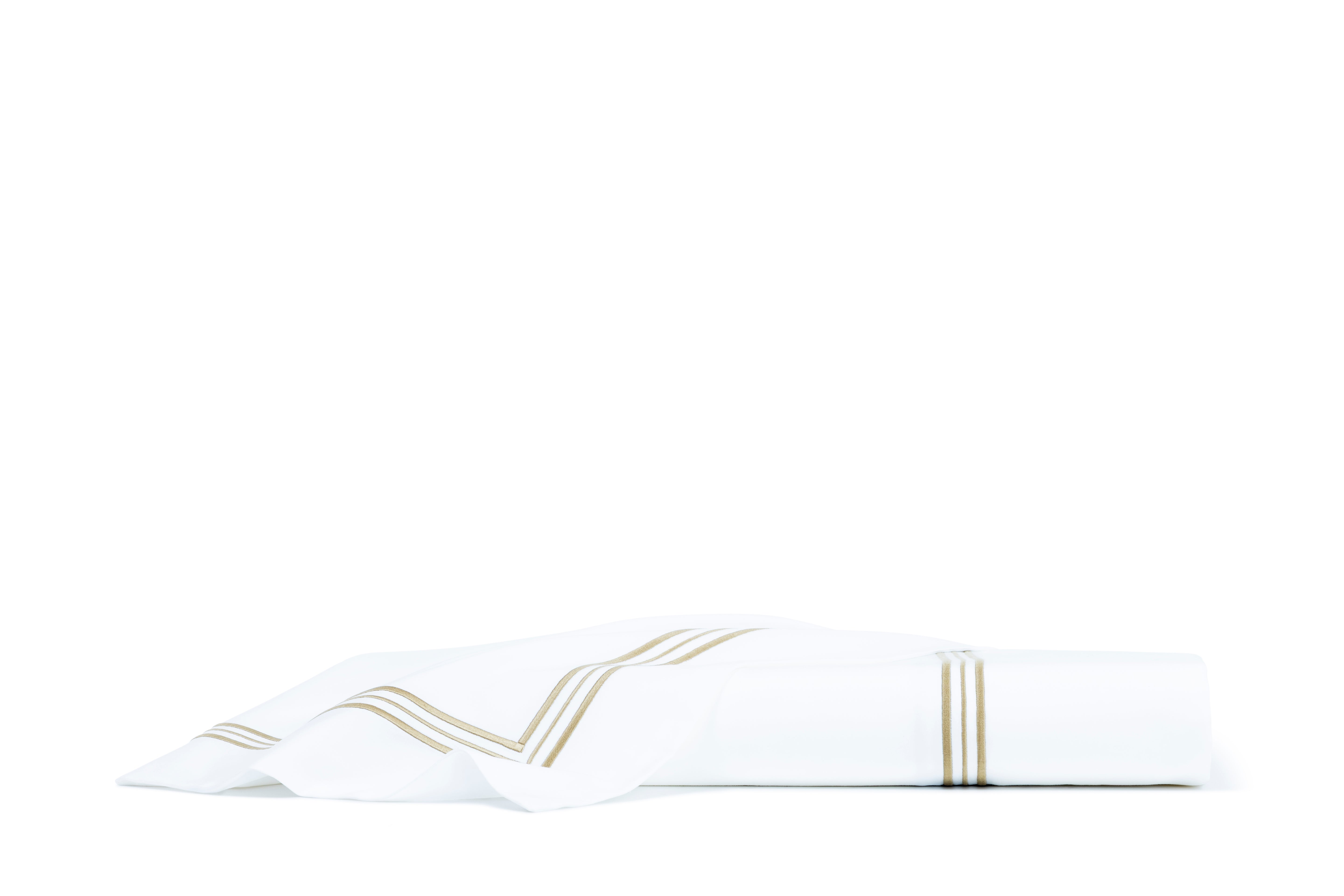 Signature Triplo Sateen Sham, Milk-Camel